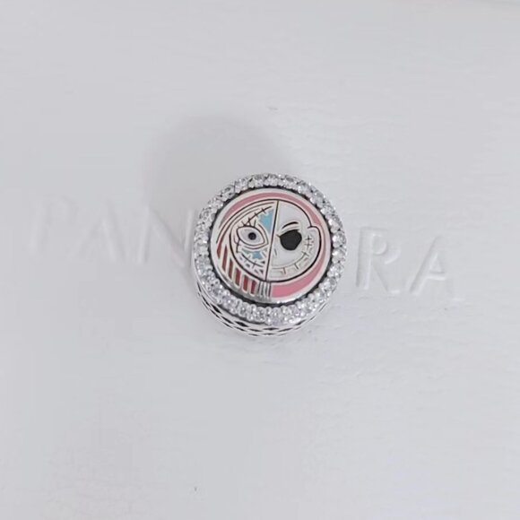 Pandora Nightmare Before Christmas Jack and Sally Exclusive Charm S925 Silver - Picture 2 of 9